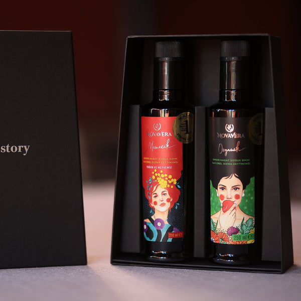 【2026年新油】Your Story /250ml×2本ギフトセット(手提げ袋付)/「EVOOWR2024-2025」2年連続世界第1位の農園のオイル2種。プレゼントにも!